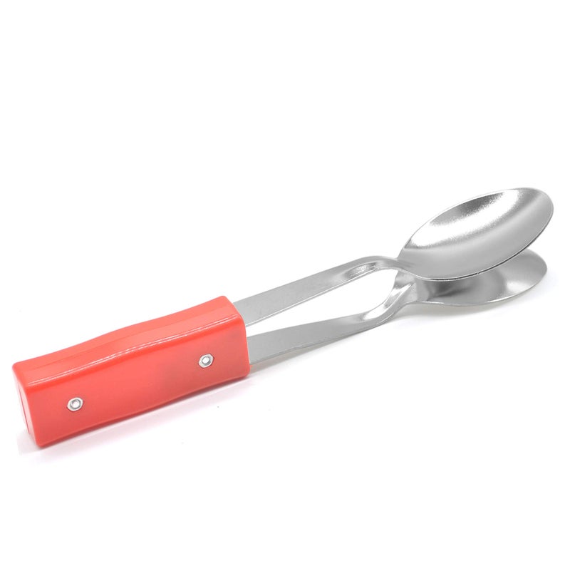 Mihey Musical Spoons with Handle - Traditional Irish Folk Session Percussion Instrument - Image 1